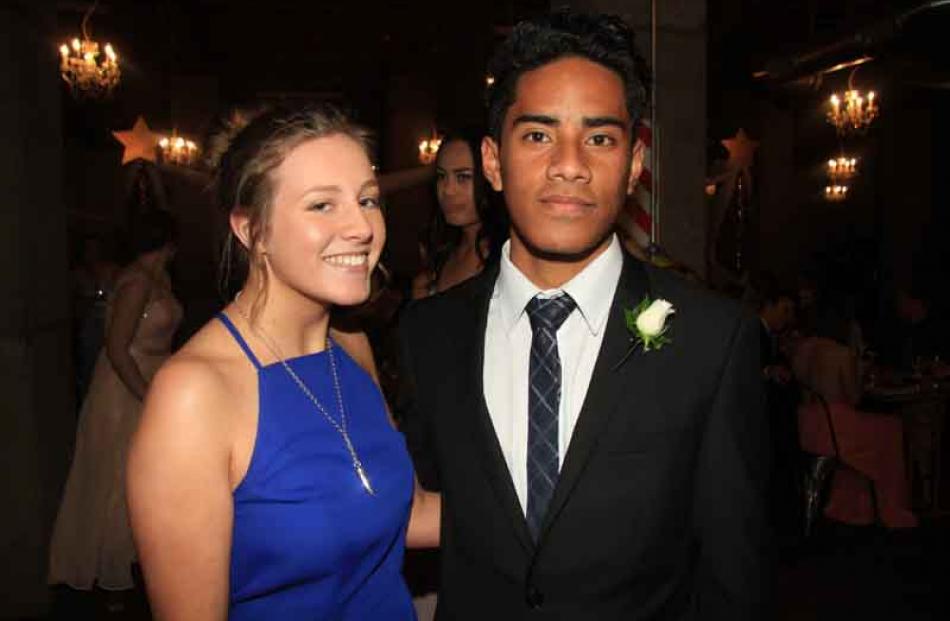 Jessie Conlan and Sione Alofi, both of Oamaru.