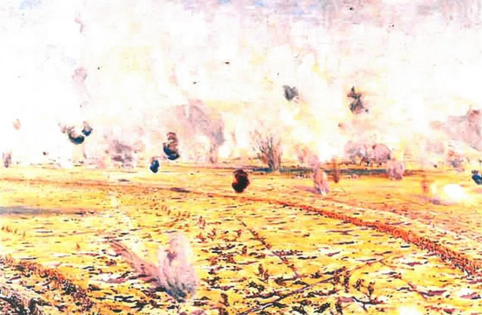 ADunedin-born artist Charles Wheeler, who served with the Royal Fusiliers during World War 1,...