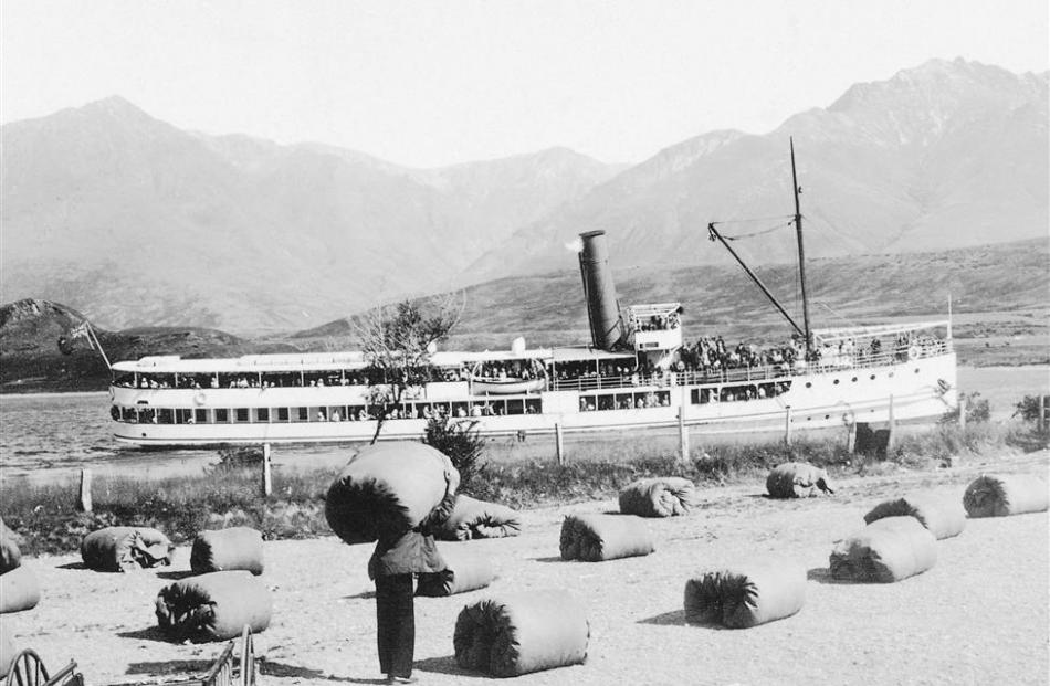 A trip on TSS Earnslaw was part of Fred Fox’s best day ever. Photo supplied.