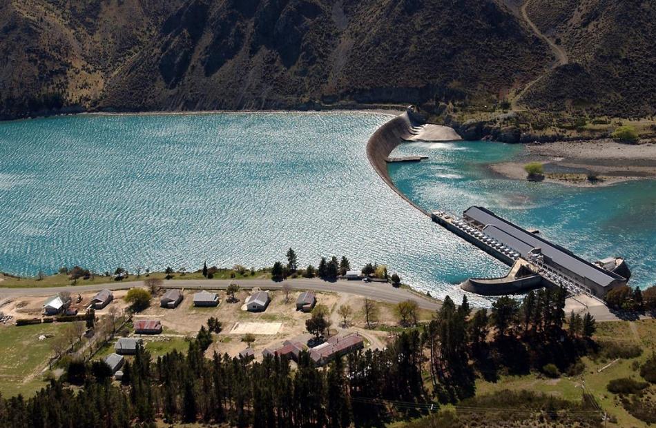 Lake Waitaki Village, built during construction of the Waitaki Dam, is for sale. Photo by ODT.