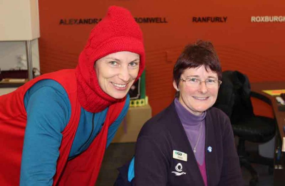 Veronika Sim and Diane Broad, both of Roxburgh.