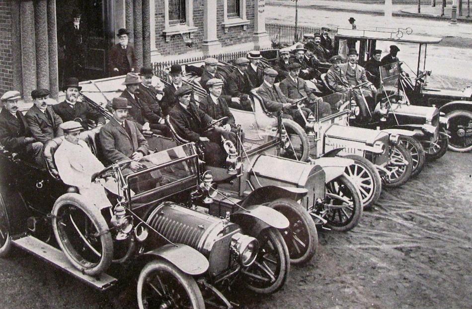 The Otago Witness declared that the motor car was superseding rail and drag when it ran this...