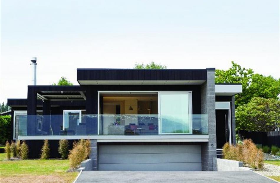 Diana Blake’s Brownston Home, in Wanaka, which won her two awards — residential new home between...