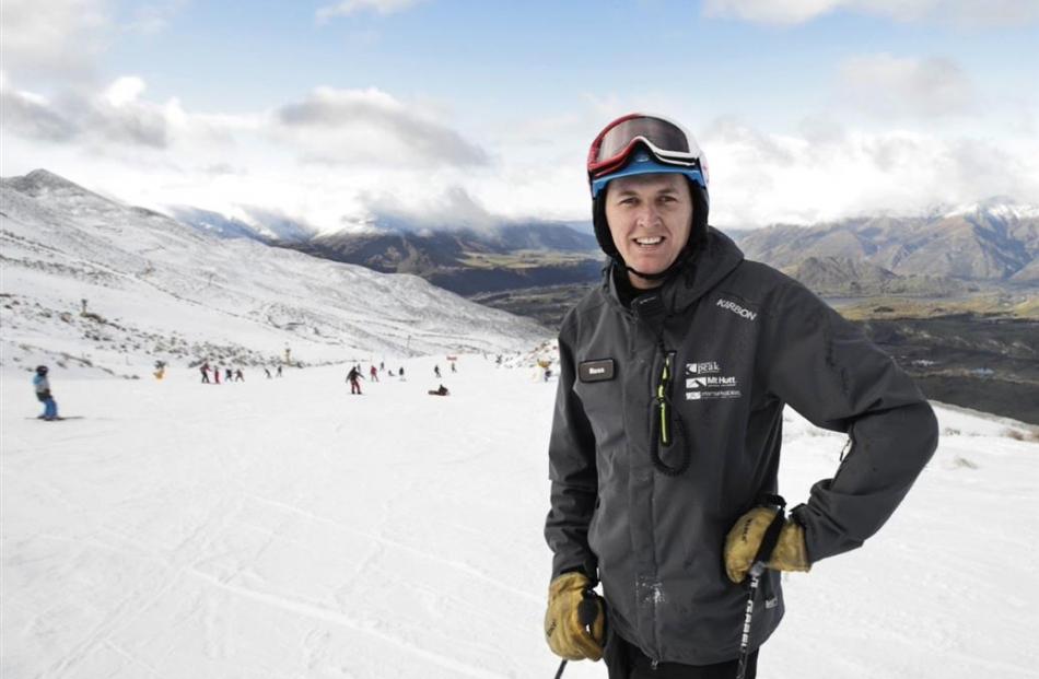 Coronet Peak Ski Area manager Ross Copland is passionate about climate change and wants deeper...