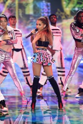 Fashion faux pas: Ariana Grande. Photo: Getty Images