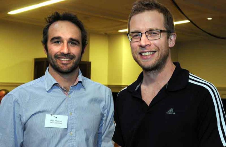 Dan Thomas and Andrew Tagg, both of Dunedin.