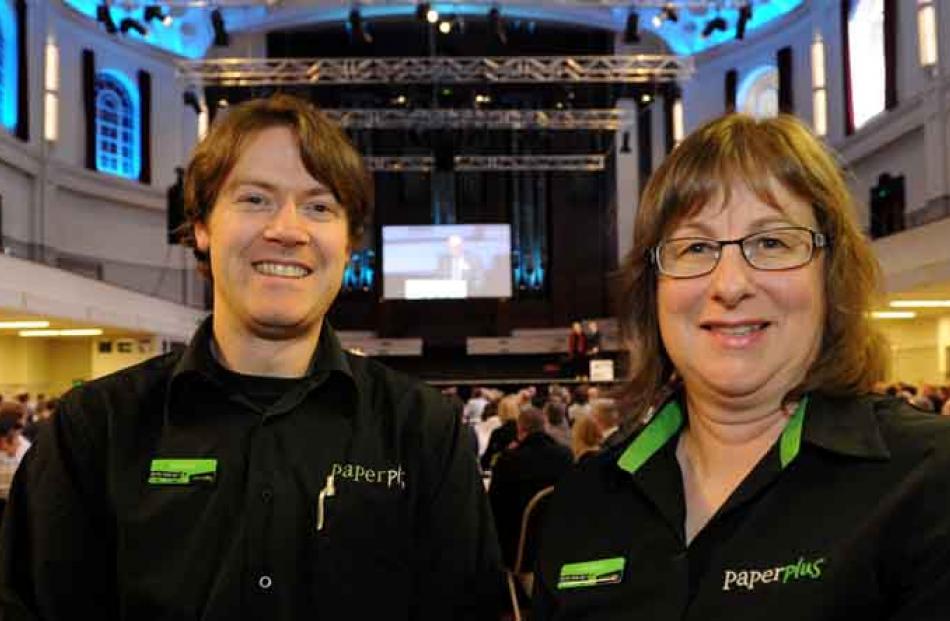 Daniel Buchanan and Jacqui Brenssell, both of Dunedin.