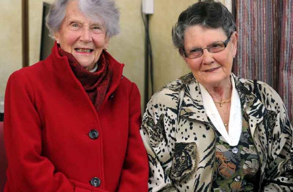 Margaret Borland and Lynette Rush, both of Dunedin.