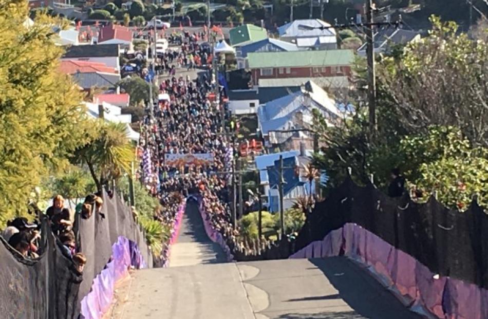 An estimated 15,000 people were on hand to watch the races. Photos Craig Baxter