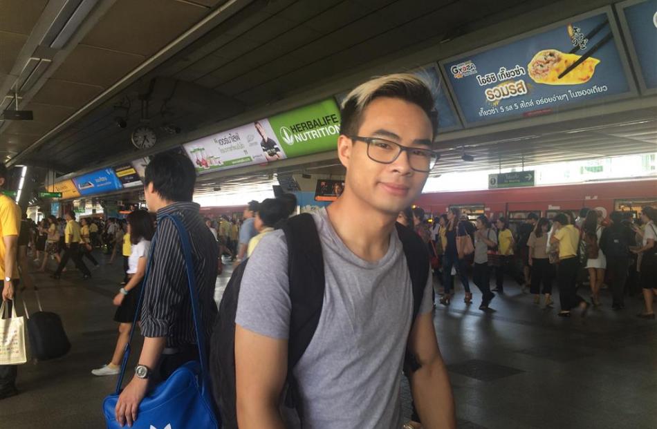 Bom Thepsorn, of Arrowtown, believes no-one should feel pressure to announce their homosexuality...
