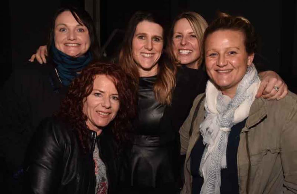Leanne Blecher of Dunedin, and Sarah Christiansen, Paula Thompson, Tegan Wilson and Emelia...