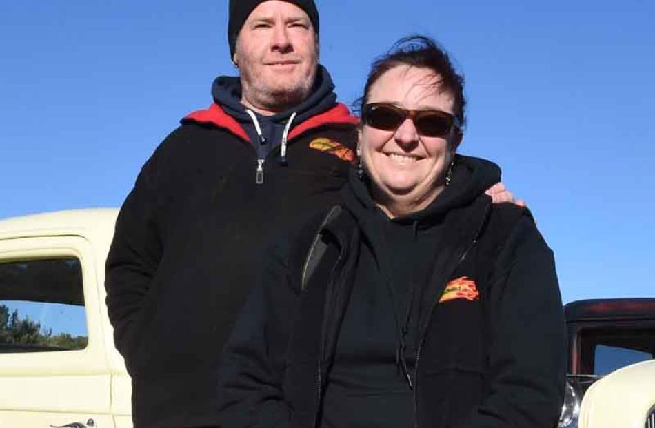 Paul Miller and Debbie Jarvis, both of Oamaru.