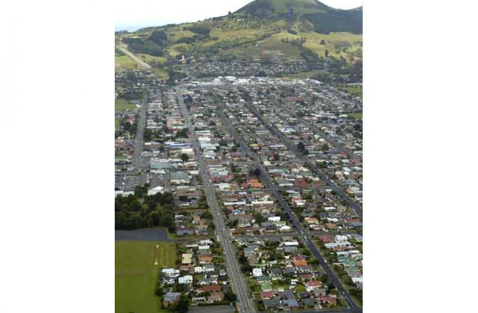 Photo from the air by Gerard O'Brien.