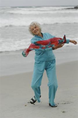 Shona Dunlop MacTavish at St Clair Beach: "I have danced for celebration, and I have danced for...
