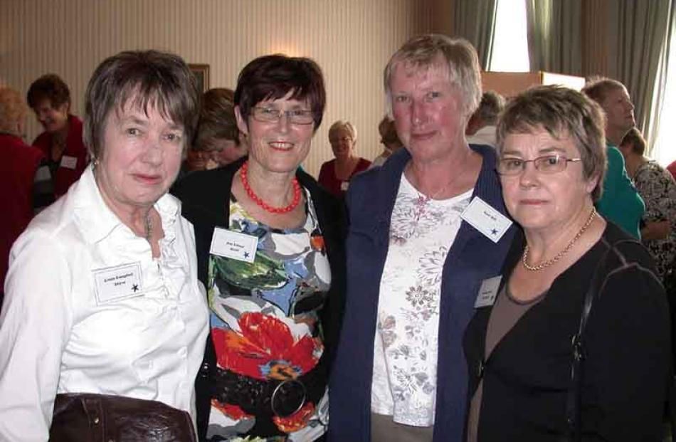 Linda Campbell, of Oamaru, Pat Casey, of Christchurch, Lois Gill, of Leeston, and Doreen Mavor,...