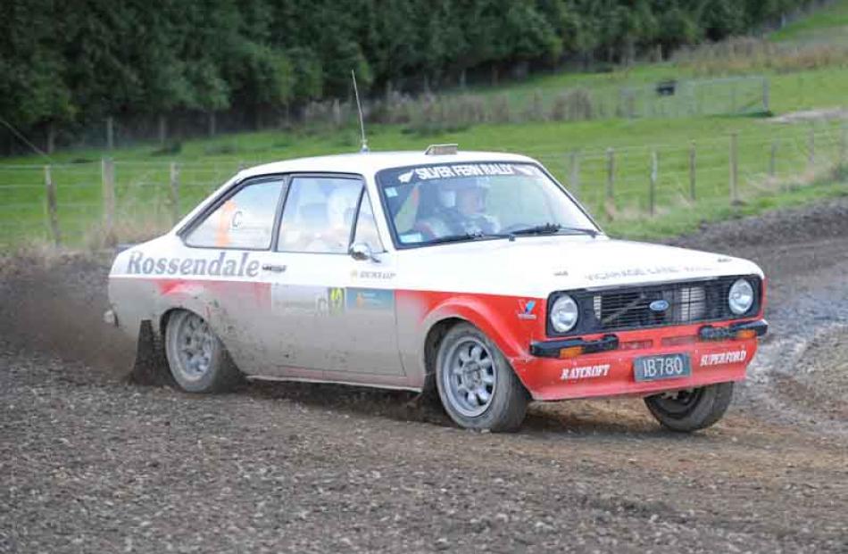 C12: Brent Rawstron in a Ford Escort RS 1800