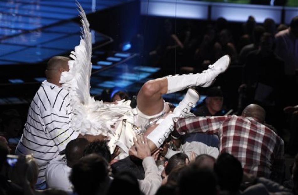 Bare-butt 'Bruno' lands on Eminem at MTV awards (+ pics) | Otago Daily Times Online News