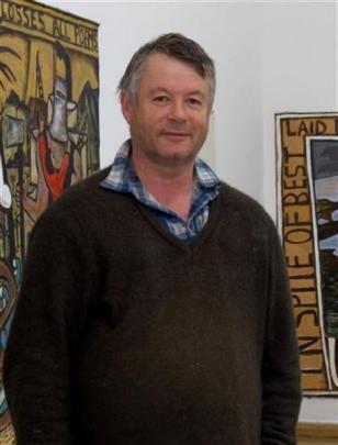 Artist Nigel Brown: "This new body of work sees Cook becoming more Maori."