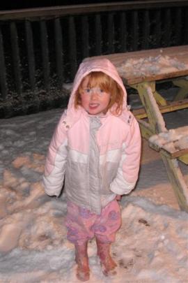 3 year old Shyla Telfer. Photo by Amy Telfer