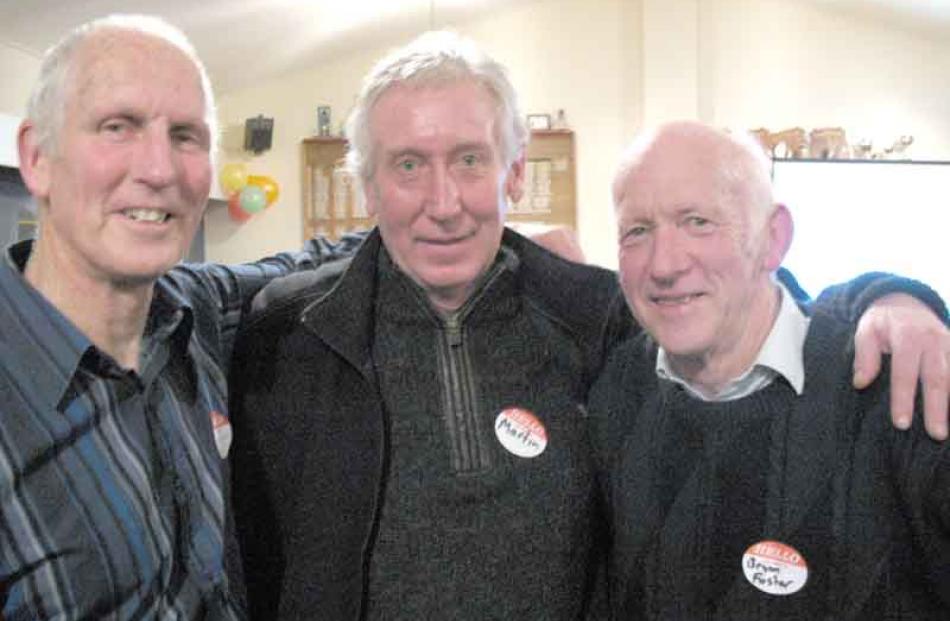 Gary Murphy, Martin Duffy and Bryan Foster.
