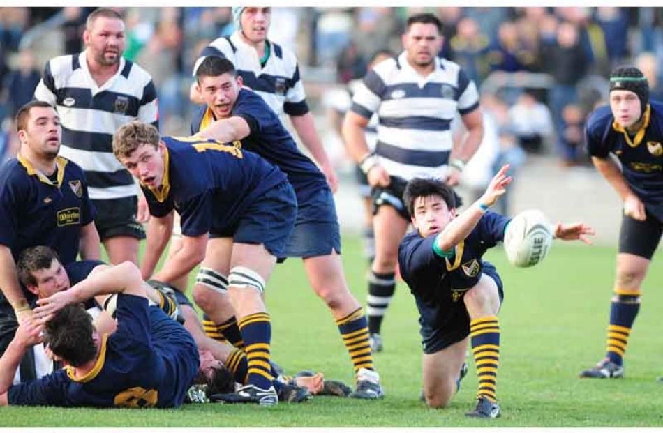 Dunedin's Fraser Lau.