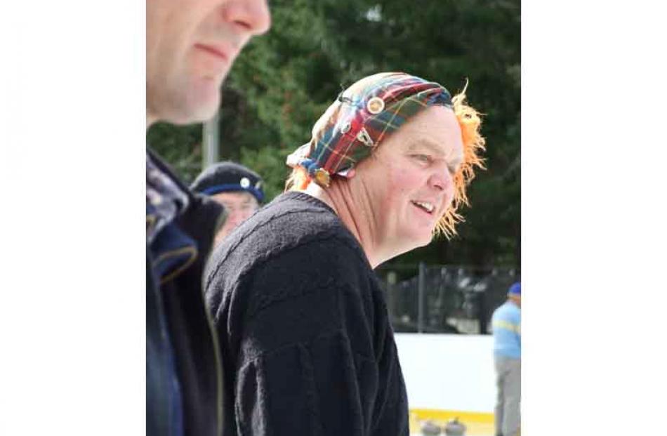 West Coast Curling Club members view the match.