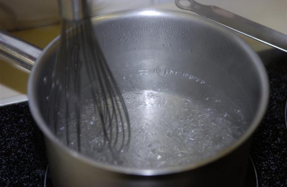 2. He likes to swirl the water and slide the egg into the centre so the white swirls around the...