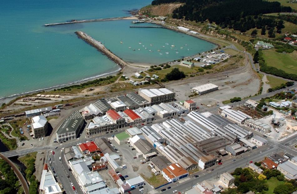 Oamaru historic area and harbour. Photo by Stephen Jaquiery.