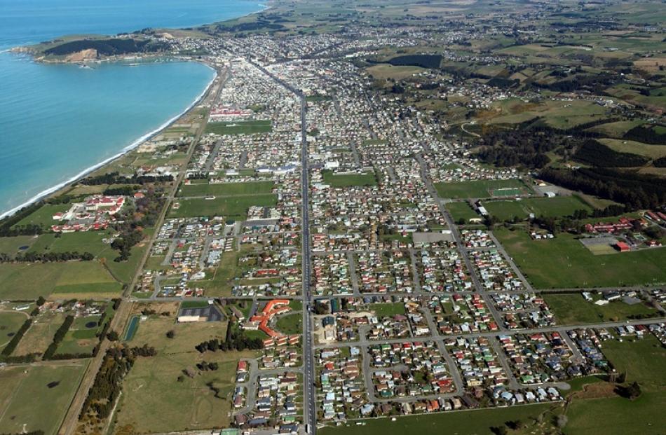 Oamaru looking south. Photo by Stephen Jaquiery.