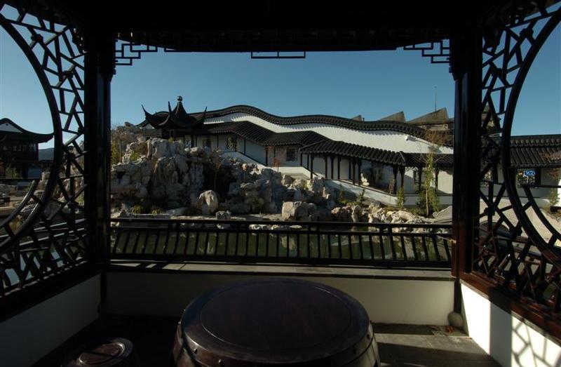 Scenes from the new Chinese garden. Photos by Peter McIntosh.