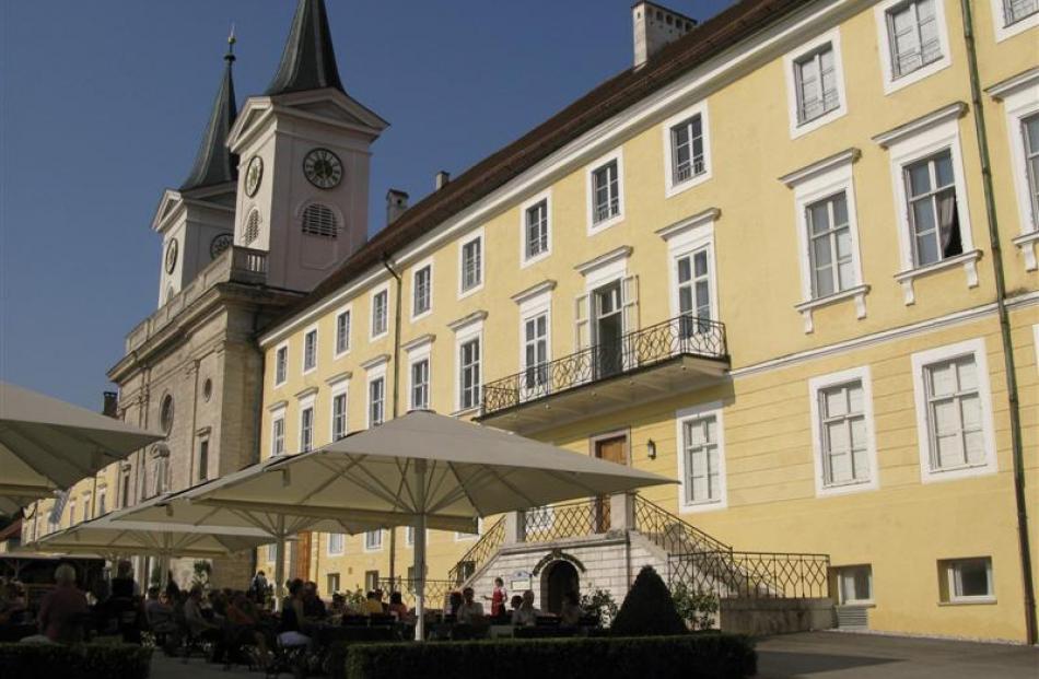 Tegernsee Abbey is a former Benedictine monastery. Photo by Jeff Kavanagh