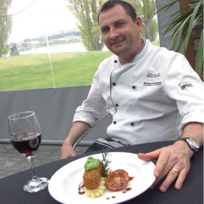 Edgewater Resort head chef Damon McGinniss