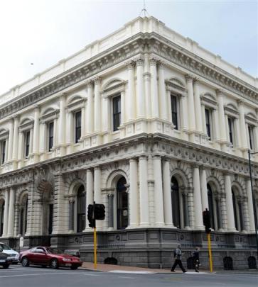 The former BNZ building (1879). Photo by Peter McIntosh.