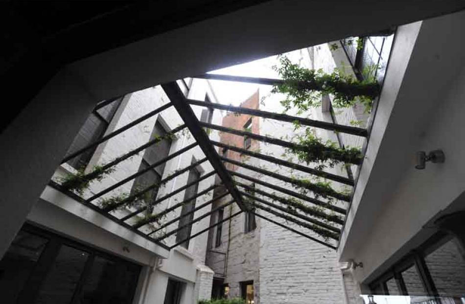 Clarion Building atrium.
