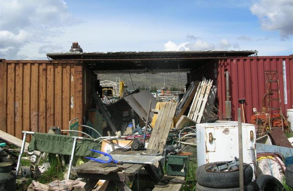 Almost anything can be found in the 2ha yard at Cromwell Scrap Metal Recyclers and Second Hand...