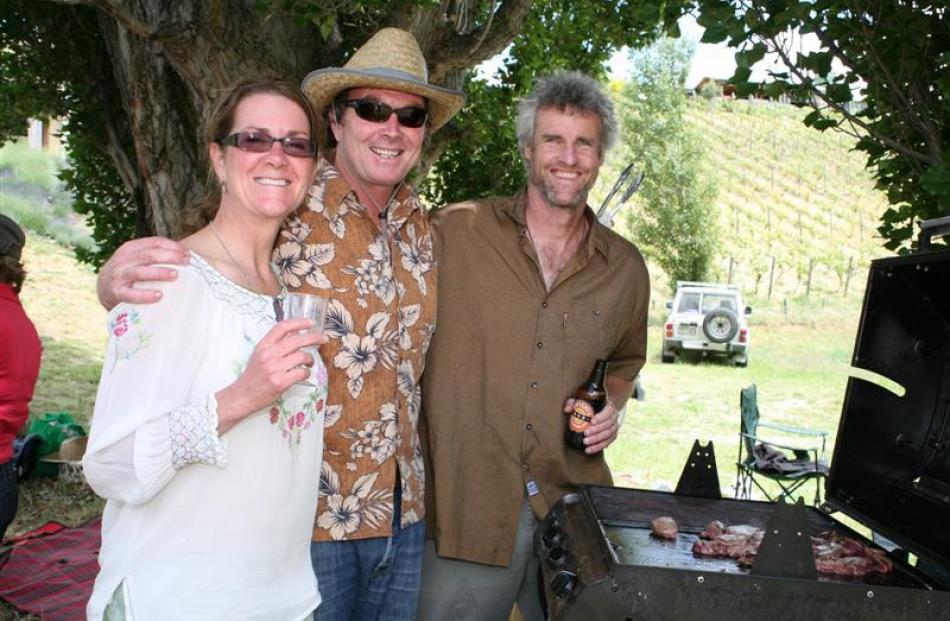 Susan Stevens, Greg Hay and Phil Anderson.