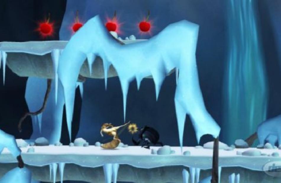 Ice Age 3: The Dawn of Dinosaurs' is a game that is easy to pick up and play.
