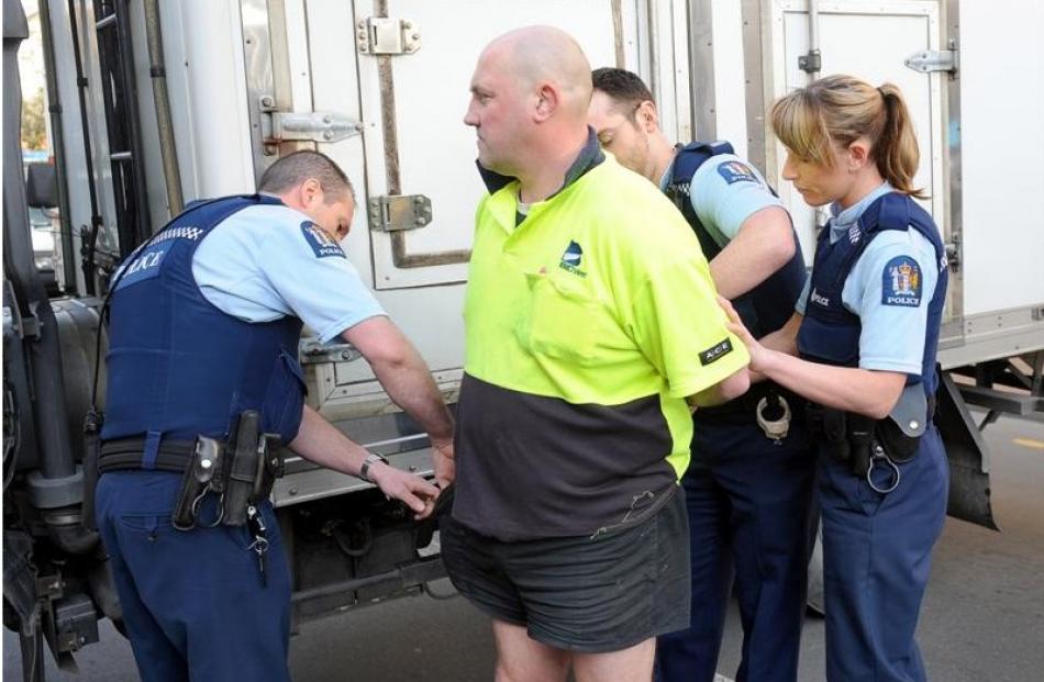 Delivery driver Grant Fridd is charged with careless use of a vehicle and obstructing police...