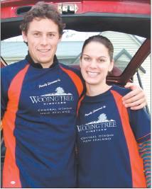 Team of two: Chad Douglas and Catherine Badrak, both of Cromwell, took on the rogaine challenge...