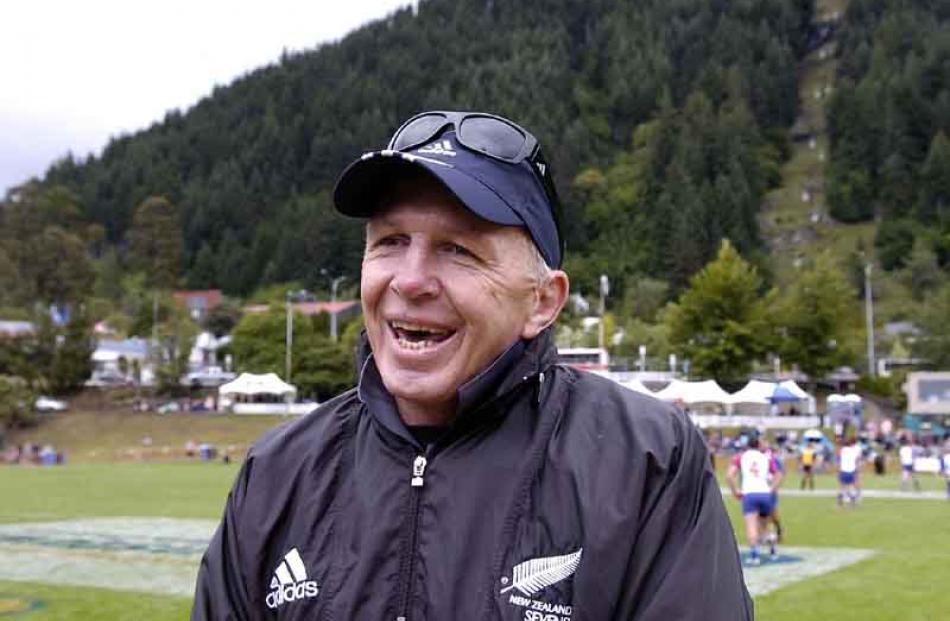 Mr Sevens: Gordon Tietjens, New Zealand Sevens team coach.
