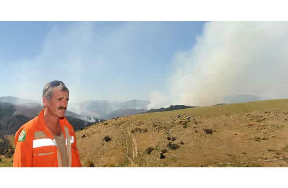 Graeme Still, principal Rural Fire officer. Photo by Peter McIntosh.