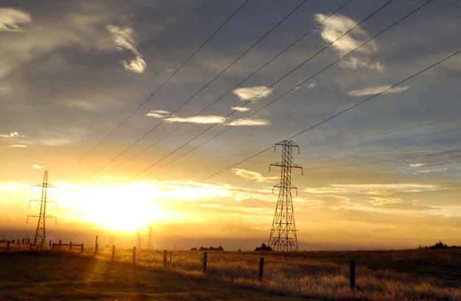 Smoke tints the sunset over Mosgiel last evening. Photo by Jane Dawber.