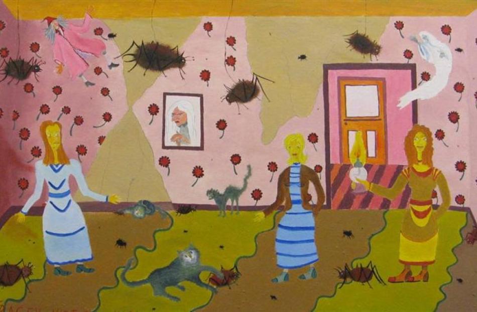 From &quot;Little Red Riding Hood&quot;, by Ivan Hill.