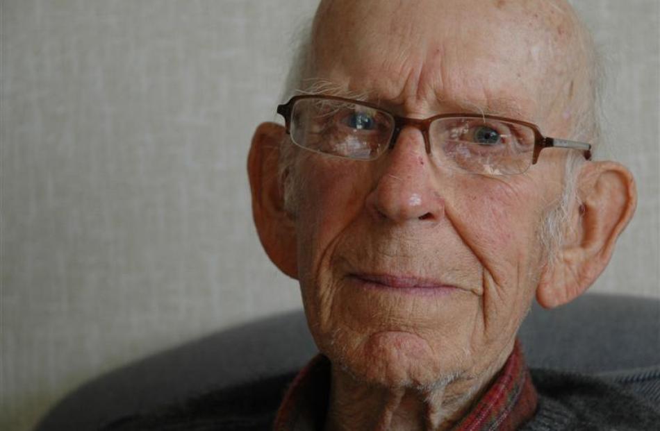 Peter Wildey at his Alexandra home. Photo by Shane Gilchrist.