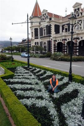 Can you tell what they are yet? Delta gardener Rebecca Bloxham sits among one of the latest...