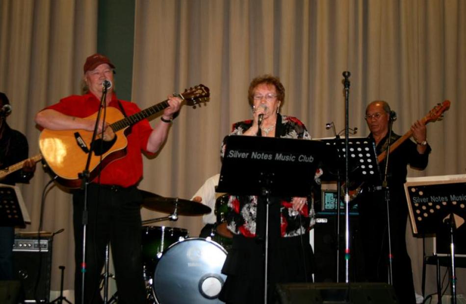 Denis and Cathie McWilliam open the Lions Club  of Invercargill Central charity concert in...