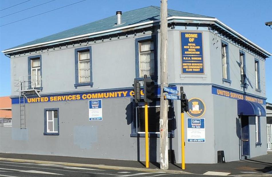 The United Services Community Club building on the corner of Prince Albert Rd and Bay View Rd....