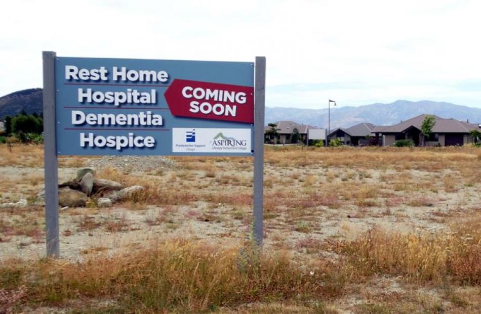 A new aged care facility next to the Wanaka Lakes Health Centre and Aspiring Lifestyle Retirement...