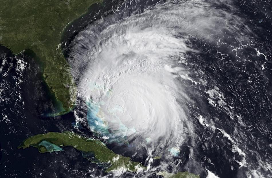 A view of Hurricane Irene captured by the GOES-East satellite. Photo: REUTERS/NOAA/National...