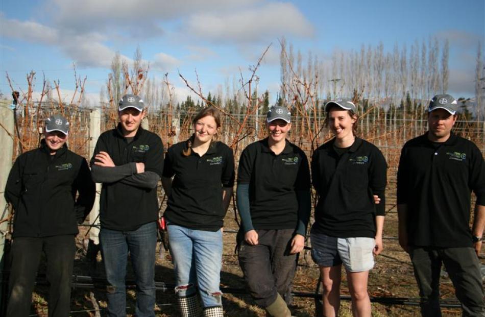 aContestants (from left) Callum McSkimming (26), of Rippon, Mike Winter (28),  Zoe Marychurch  ...